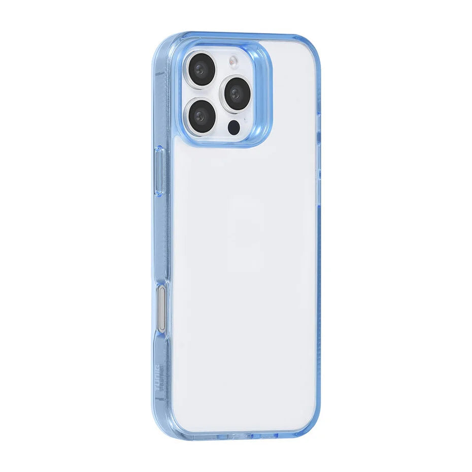 TUNIQ iPhone 16 Pro Max Backcover hoesje Silicone - Blauw