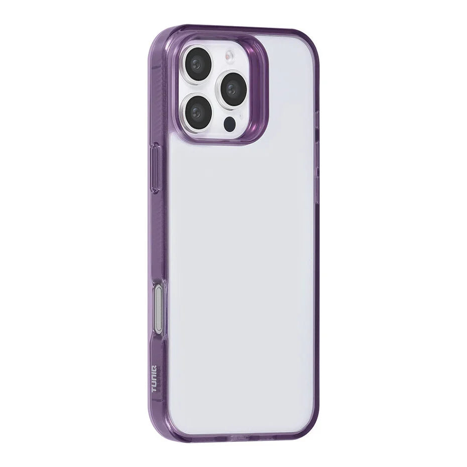 TUNIQ iPhone 16 Pro Max Backcover hoesje Silicone - Paars